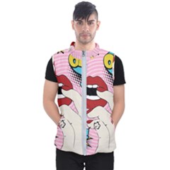 Pop Art   Men s Puffer Vest by Valentinaart