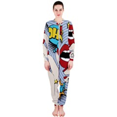 Pop Art   Onepiece Jumpsuit (ladies)  by Valentinaart