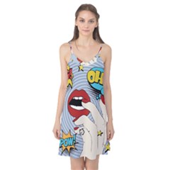 Pop Art   Camis Nightgown by Valentinaart