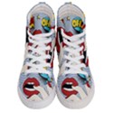 Pop Art   Men s Hi-Top Skate Sneakers View1