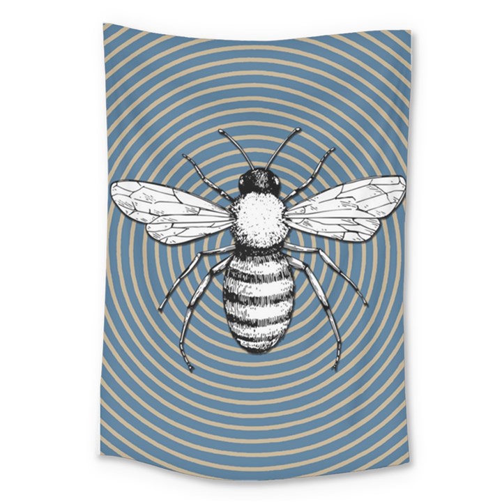 Pop Art  Bee Large Tapestry