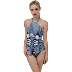 Pop Art  Bee Go With The Flow One Piece Swimsuit