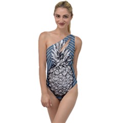 Pop Art  Pineapple  To One Side Swimsuit