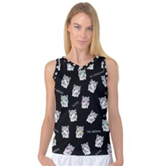 Llama Pattern Women s Basketball Tank Top by Valentinaart