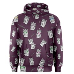 Llama Pattern Men s Pullover Hoodie by Valentinaart