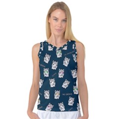 Llama Pattern Women s Basketball Tank Top by Valentinaart