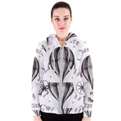 Vintage Adventure Expedition Women s Zipper Hoodie