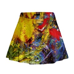 Yellow Chik 3 Mini Flare Skirt by bestdesignintheworld