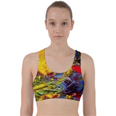 Yellow Chik 3 Back Weave Sports Bra by bestdesignintheworld