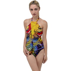 Yellow Chik 3 Go With The Flow One Piece Swimsuit