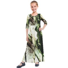 There Is No Promisse Rain 4 Kids  Quarter Sleeve Maxi Dress