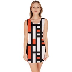 Linear Sequence Pattern Design Bodycon Dress by dflcprints