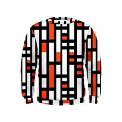 Linear Sequence Pattern Design Kids  Sweatshirt by dflcprints