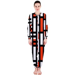 Linear Sequence Pattern Design Onepiece Jumpsuit (ladies) 