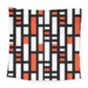 Linear Sequence Pattern Design Square Tapestry (Large) View1