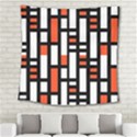 Linear Sequence Pattern Design Square Tapestry (Large) View2