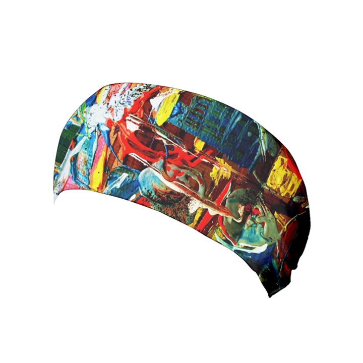 Red Aeroplane 7 Yoga Headband