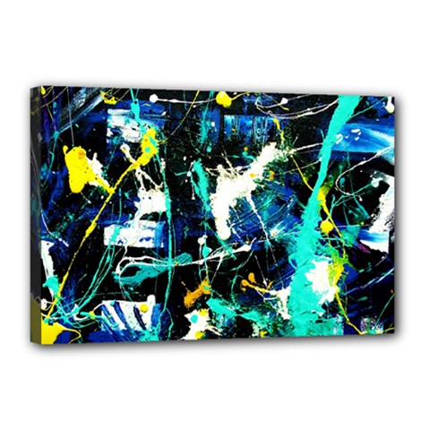 Brain Reflections 6 Canvas 18  X 12  (stretched) by bestdesignintheworld