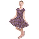 The Sky Is Not The Limit For A Floral Delight Kids  Short Sleeve Dress View1