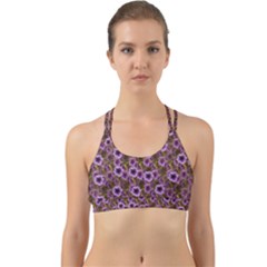 The Sky Is Not The Limit For A Floral Delight Back Web Sports Bra by pepitasart