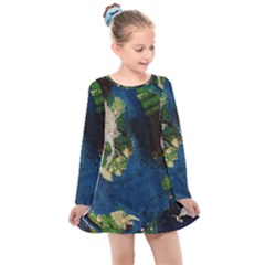 Avocado 3 Kids  Long Sleeve Dress