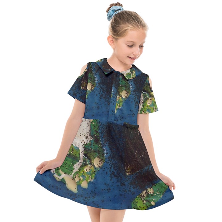 Avocado 3 Kids  Short Sleeve Shirt Dress