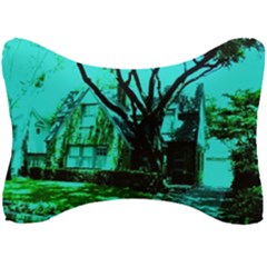 Hot Day In Dallas 50 Seat Head Rest Cushion by bestdesignintheworld