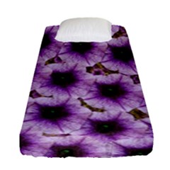 The Sky Is Not The Limit For Beautiful Big Flowers Fitted Sheet (single Size) by pepitasart