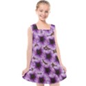 The Sky Is Not The Limit For Beautiful Big Flowers Kids  Cross Back Dress View1