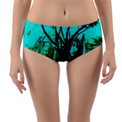 Hot Day In Dallas 50 Reversible Mid-waist Bikini Bottoms by bestdesignintheworld