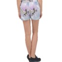 Cute Little Pegasus In The Sky, Cartoon Women s Velour Lounge Shorts View2