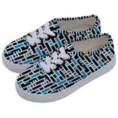 Linear Sequence Pattern Design Kids  Classic Low Top Sneakers by dflcprintsclothing