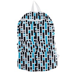 Linear Sequence Pattern Design Foldable Lightweight Backpack by dflcprintsclothing