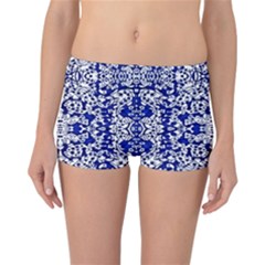 Red The Print Reversible Boyleg Bikini Bottoms