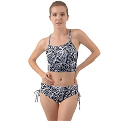 Maze Draw Mini Tank Bikini Set