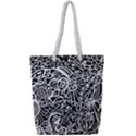 Maze Draw Full Print Rope Handle Tote (Small) View1