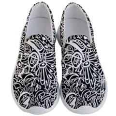 Maze Draw Men s Lightweight Slip Ons by MRTACPANS