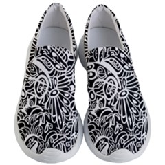 Maze Draw Women s Lightweight Slip Ons by MRTACPANS