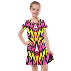 Red Light Four Go Kids  Cross Web Dress by MRTACPANS