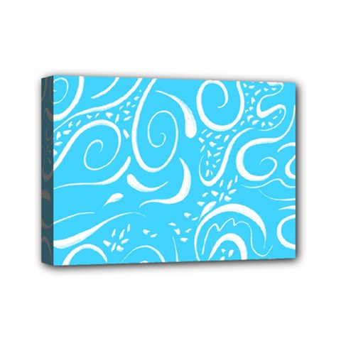 Scribble Reason Design Pattern Mini Canvas 7  X 5  (stretched) by Sapixe