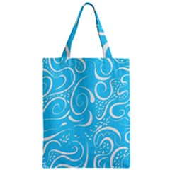 Scribble Reason Design Pattern Zipper Classic Tote Bag by Sapixe