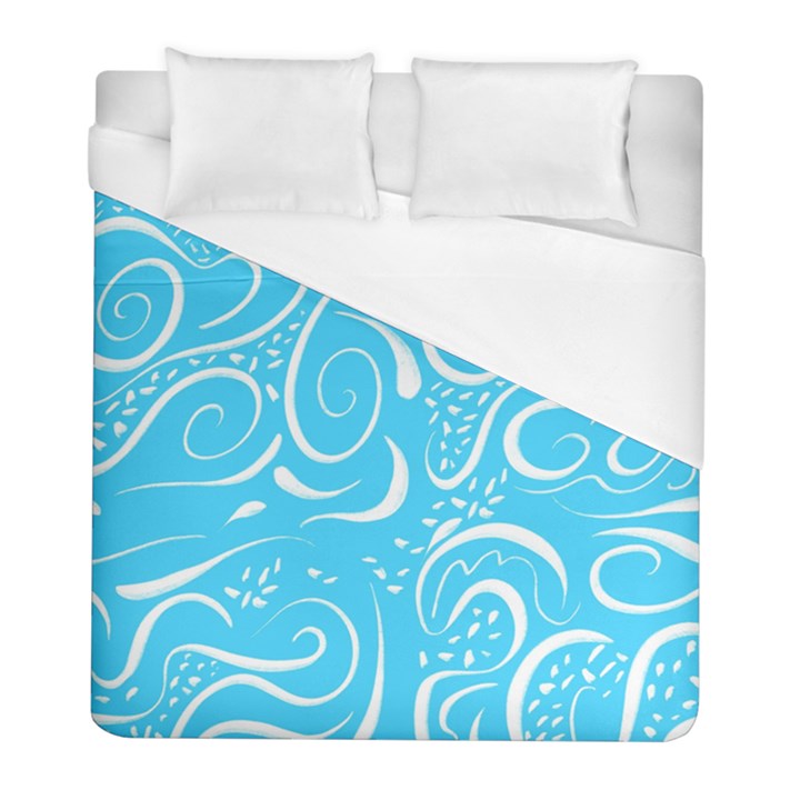 Scribble Reason Design Pattern Duvet Cover (Full/ Double Size)