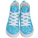 Scribble Reason Design Pattern Kid s Hi-Top Skate Sneakers View1