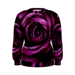 Plant Rose Flower Petals Nature Women s Sweatshirt by Sapixe