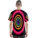 Neon Light Abstract Pattern Lines Men s Sports Mesh Tee View2