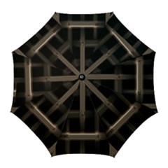 Metal Pattern Background Texture Golf Umbrellas by Sapixe