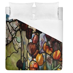 Tiffany Window Colorful Pattern Duvet Cover (queen Size) by Sapixe