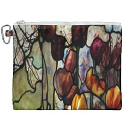 Tiffany Window Colorful Pattern Canvas Cosmetic Bag (xxxl) by Sapixe