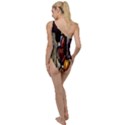 Tiffany Window Colorful Pattern To One Side Swimsuit View2