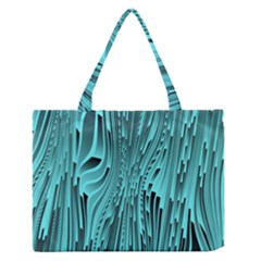 Design Backdrop Abstract Wallpaper Zipper Medium Tote Bag by Sapixe